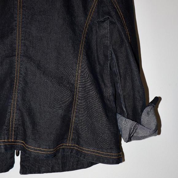 Bisou Bisou Deep Indigo Denim Jacket - Picture 6 of 7